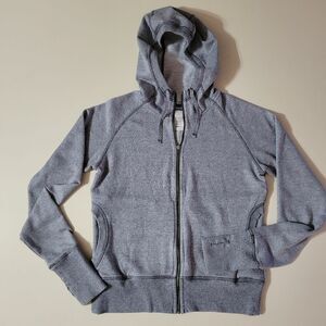 Patagonia Heathered Gray Cloud Stack Zip-Up Hoodie sweatshirt